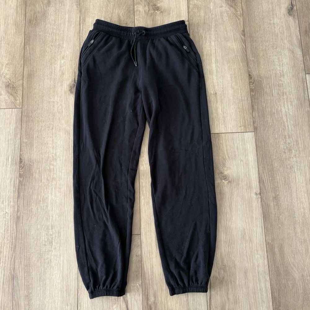 Athleta Girl Warm Up Jogger Black SIZE Large L  Pull On Drawstring